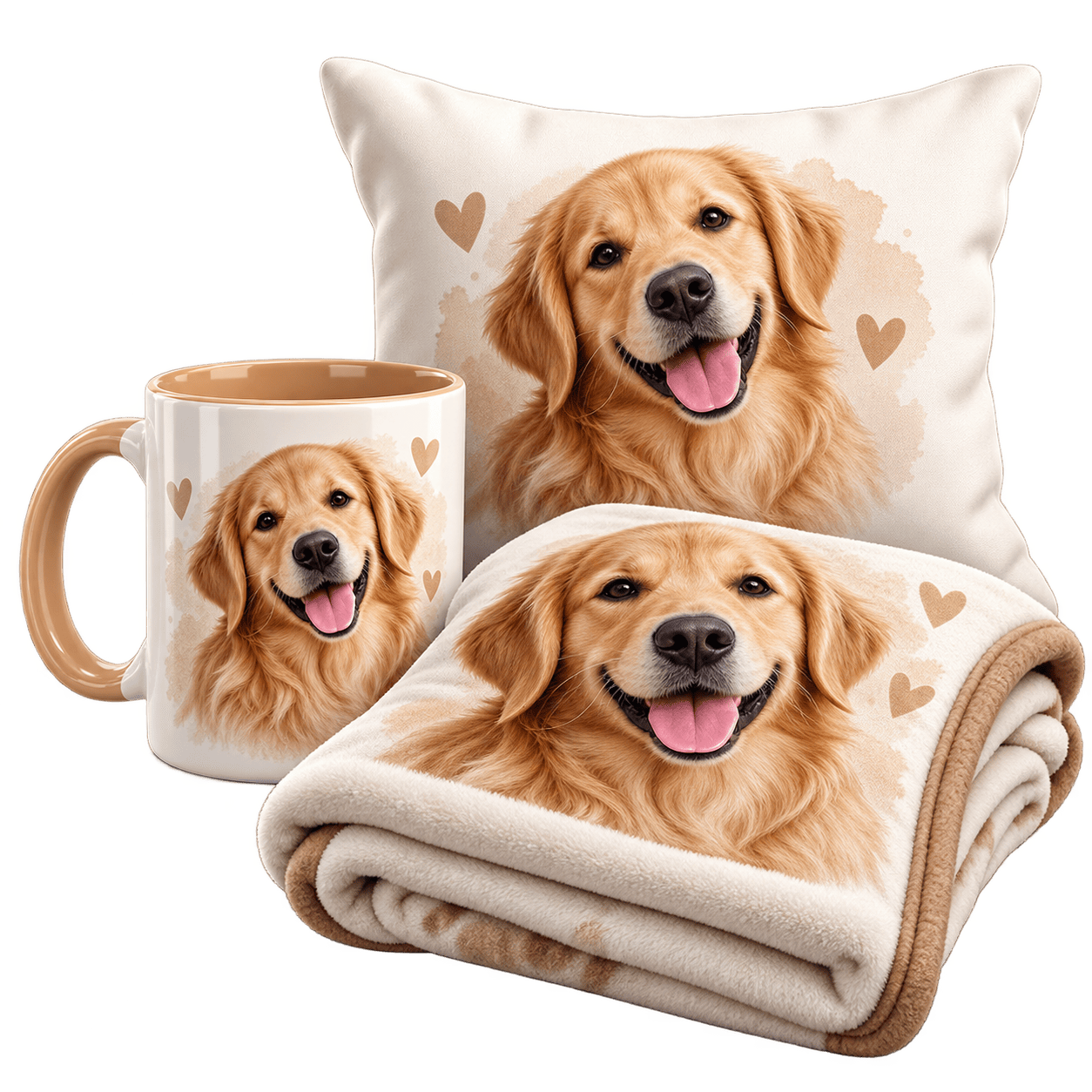 Personalized pet product ready for delivery