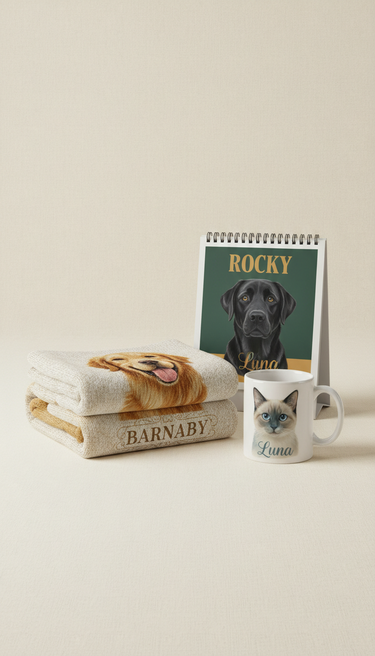 Custom Pet Portrait Print