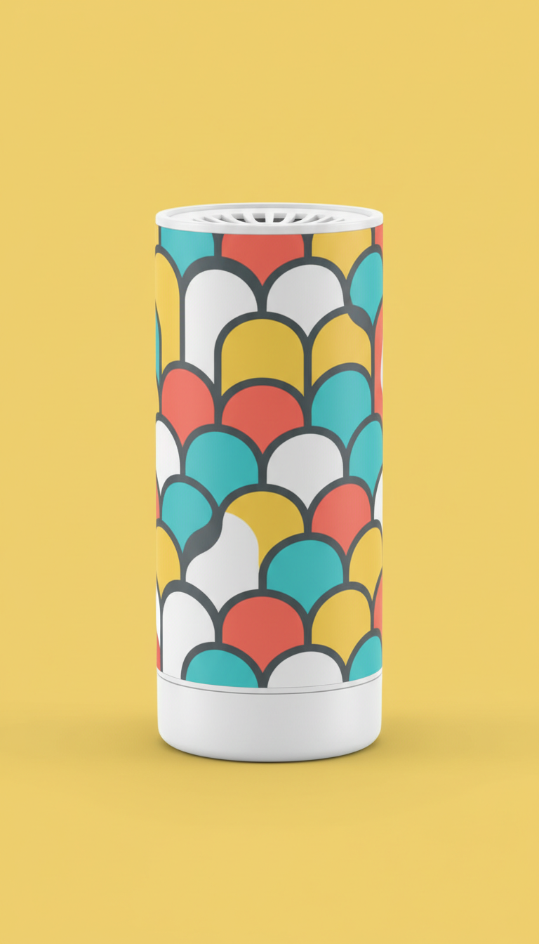 Scented Air Freshener In Playful Packaging
