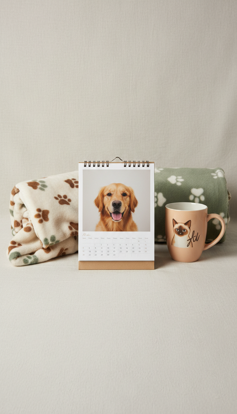Pet Photo Wall Calendar