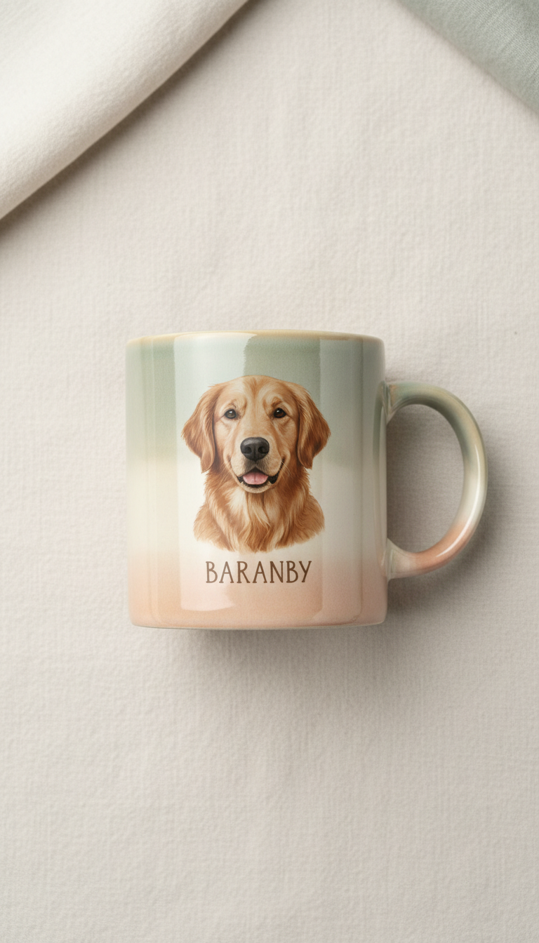 Personalized Ceramic Pet Mug